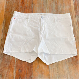 Slink Jeans White Curvy Shorts Size 20